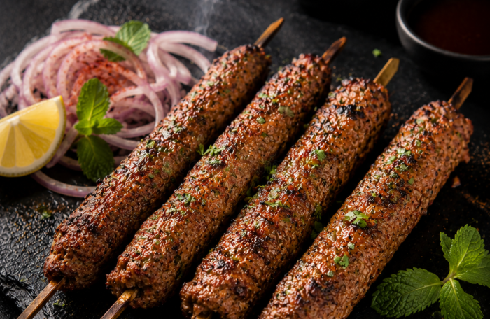 Mugal Lamb Seekh Kebab