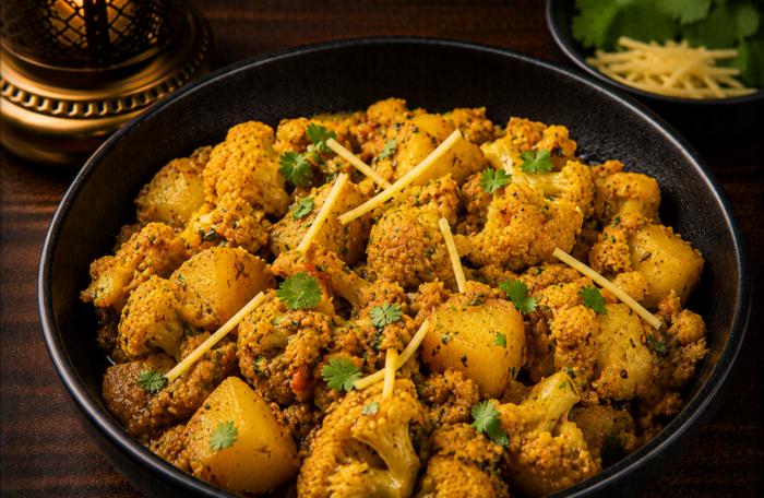 Aloo Gobhi Adraki