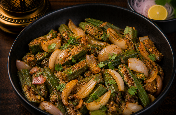 Ajwaini Bhindi Do Pyaza
