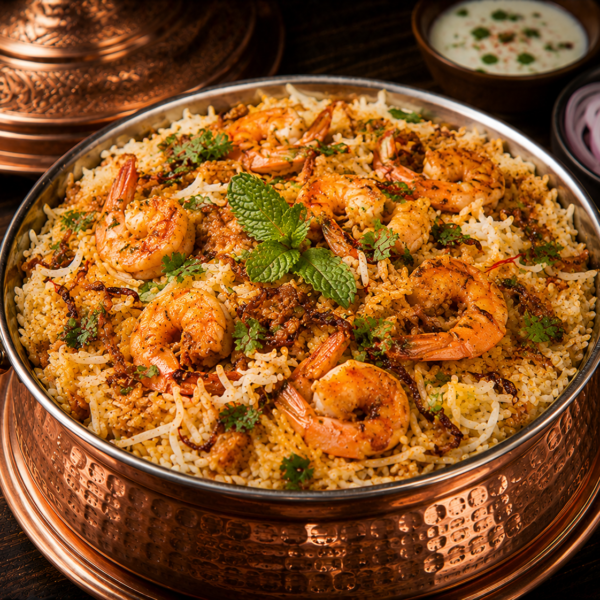 Prawn Biryani