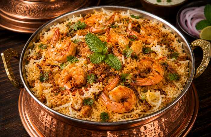 Prawn Biryani