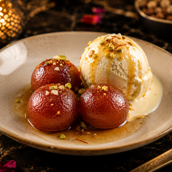Gulab Jamun Ice Cream